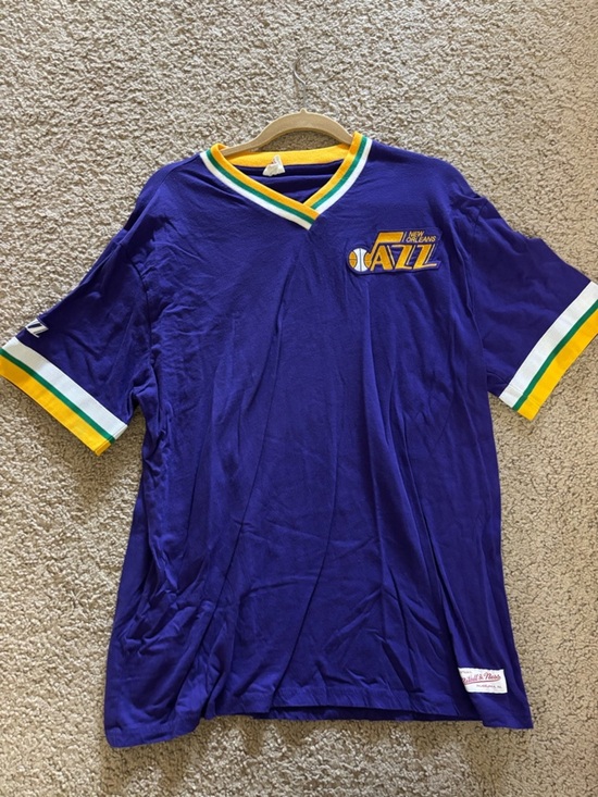 Other - New Orleans Jazz Purple Short Sleeve